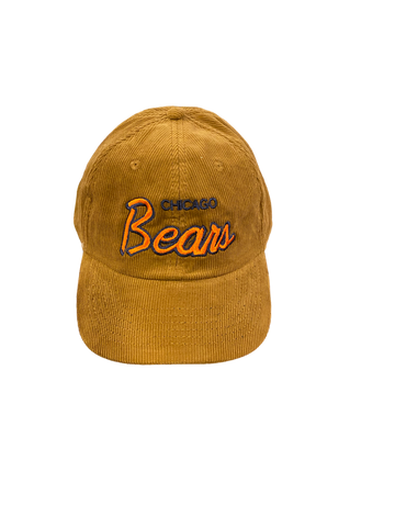 VINTAGE CORDUROY BEARS CAP DUCK BROWN