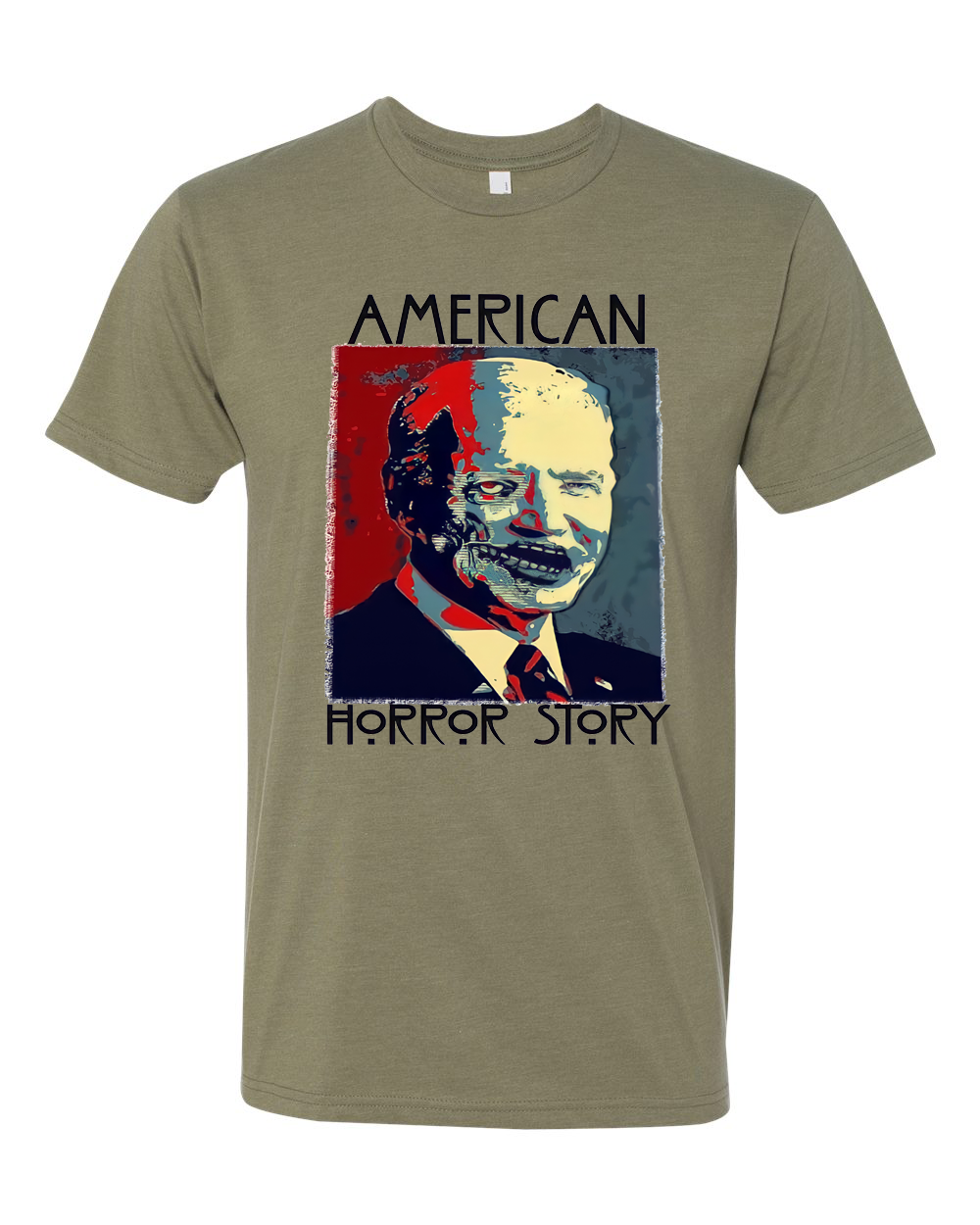 BIDEN AMERICAN HORROR STORY HALLOWEEN TEE SHIRT