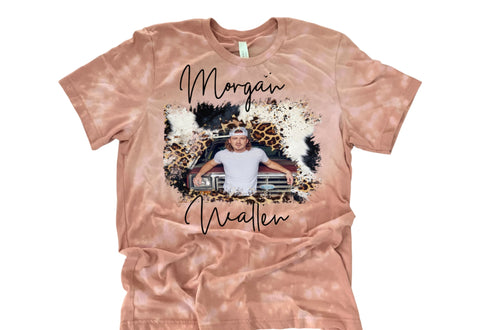 MORGAN WALLEN TIE DYE CONCERT TEE SHIRT